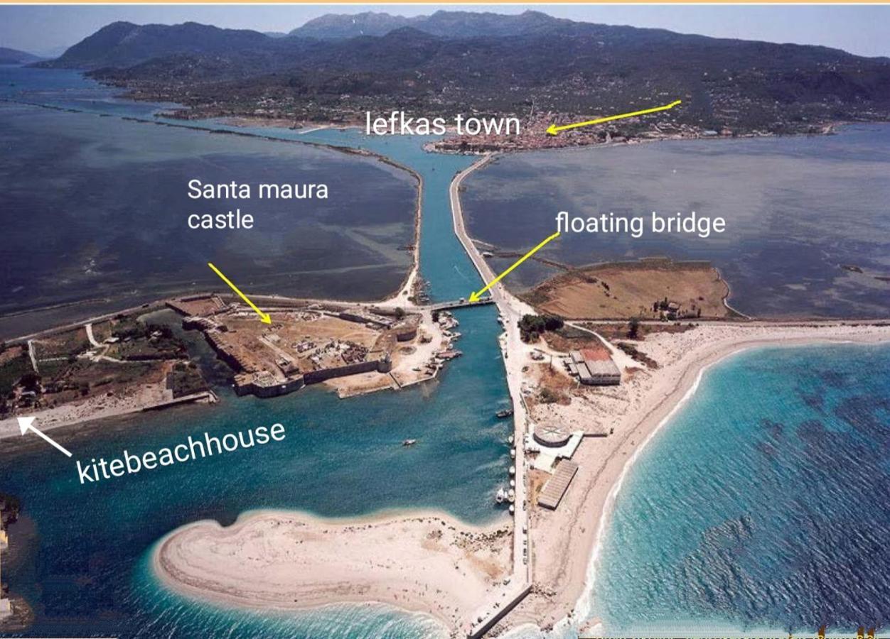 Kite Beach House Lefkada ภายนอก รูปภาพ